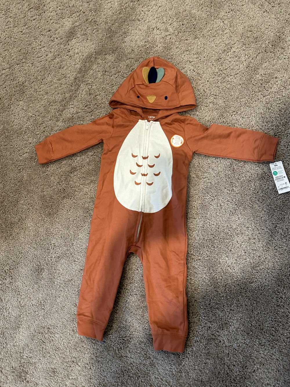 NWT! Carters 12M Baby Turkey Costume